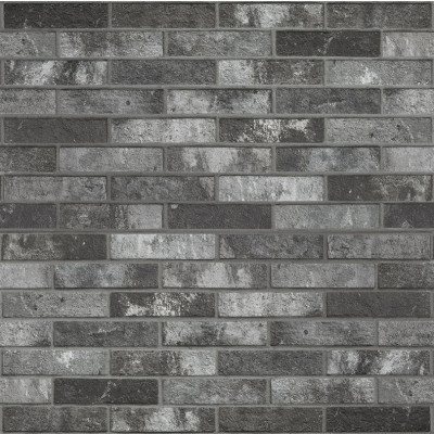 London Charcoal Brick Tile